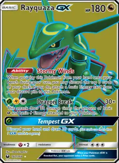 Rayquaza-GX 160 — Celestial Storm