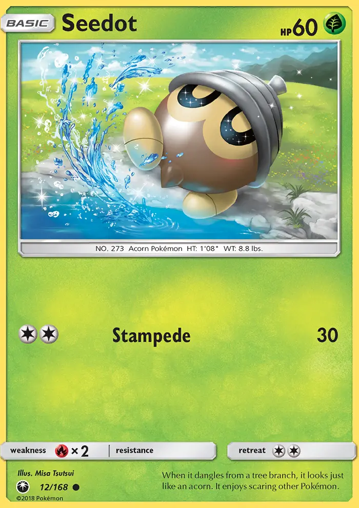 Seedot 12 card from Celestial Storm