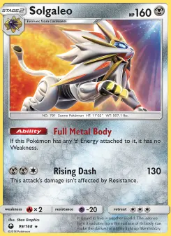 Solgaleo 99 — Celestial Storm