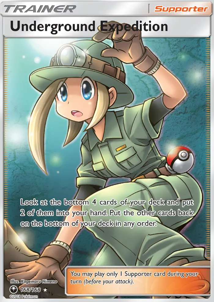 Underground Expedition 168 — Celestial Storm 168, Holofoil finish
