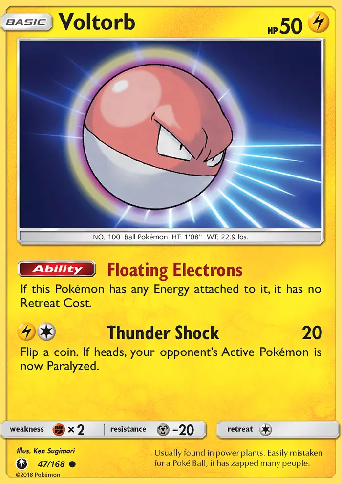 Voltorb 47 — Celestial Storm 47, Normal finish