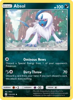 Absol — Cosmic Eclipse #133