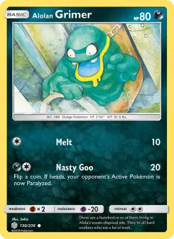 Alolan Grimer — Cosmic Eclipse #130