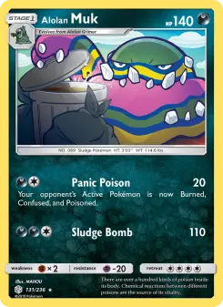 Alolan Muk — Cosmic Eclipse #131