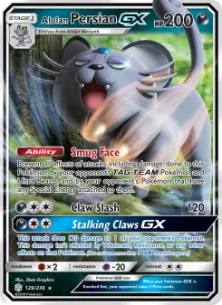 Alolan Persian-GX — Cosmic Eclipse #129