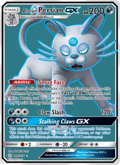 Alolan Persian-GX — Cosmic Eclipse #219