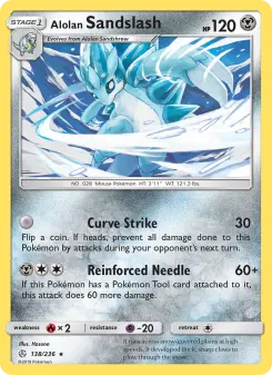 Alolan Sandslash — Cosmic Eclipse #138