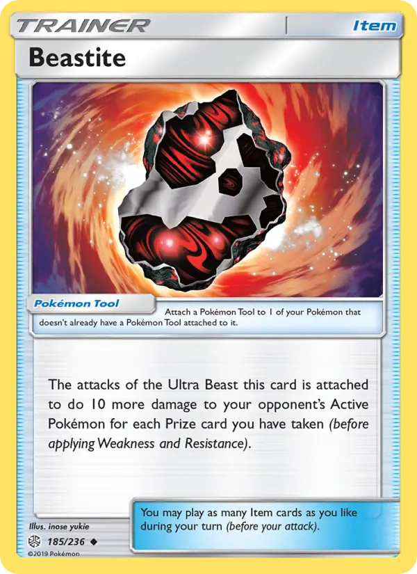 Beastite 185 card from Cosmic Eclipse