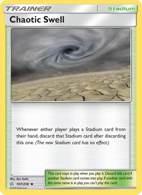 Chaotic Swell 187 card from Cosmic Eclipse