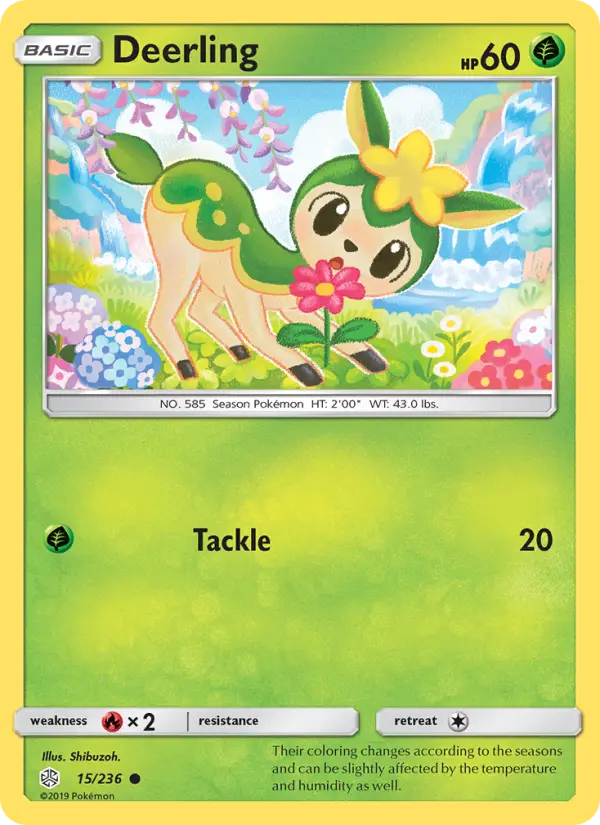 Deerling 15 — Cosmic Eclipse 15, Normal finish