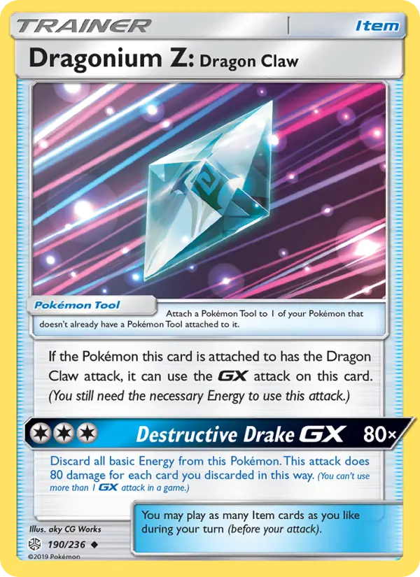 Dragonium Z: Dragon Claw 190 — Cosmic Eclipse 190, Normal finish