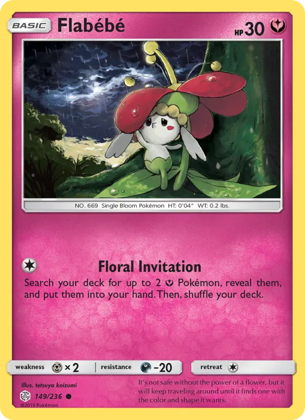 Flabébé 149 — Cosmic Eclipse 149, Normal finish