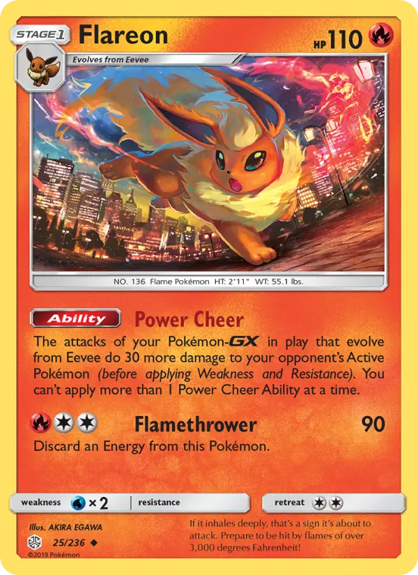 Flareon 25 — Cosmic Eclipse 25, Normal finish