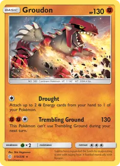 Groudon — Cosmic Eclipse #113