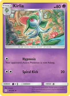 Kirlia — Cosmic Eclipse #81