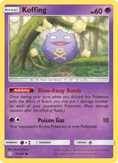 Koffing — Cosmic Eclipse #76
