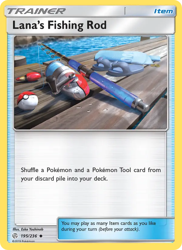 Lana's Fishing Rod 195 — Cosmic Eclipse 195, Normal finish