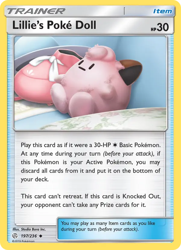 Lillie's Poké Doll 197 — Cosmic Eclipse 197, Normal finish