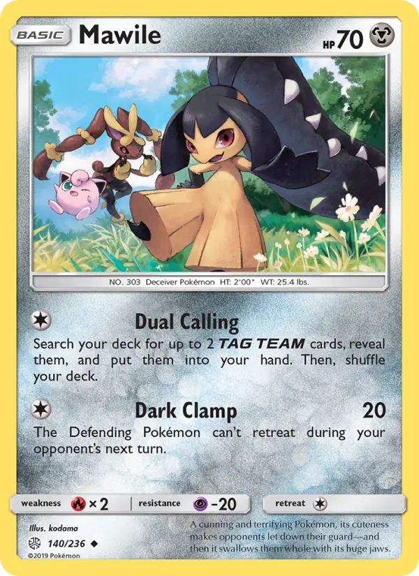 Mawile 140 — Cosmic Eclipse 140, Normal finish