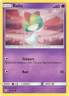 Ralts — Cosmic Eclipse #80