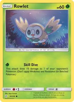 Rowlet — Cosmic Eclipse 18