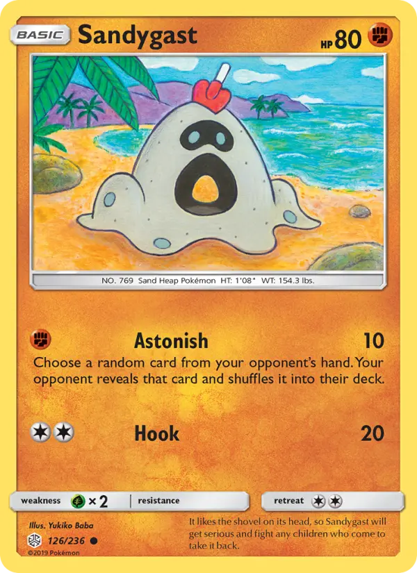 Sandygast 126 card from Cosmic Eclipse