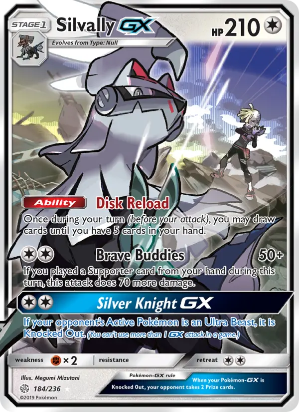 Silvally-GX 184 — Cosmic Eclipse 184, Holofoil finish