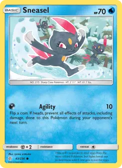 Sneasel — Cosmic Eclipse #43