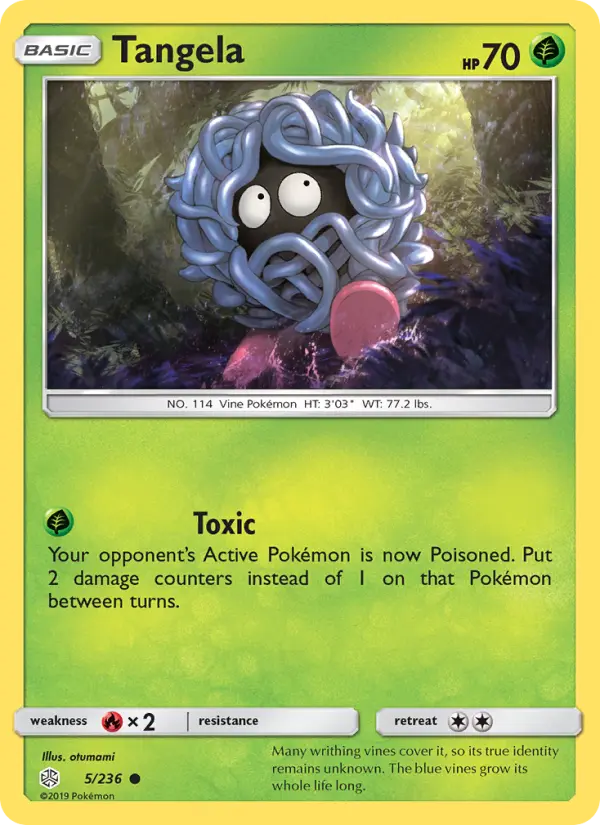 Tangela 5 — Cosmic Eclipse 5, Normal finish