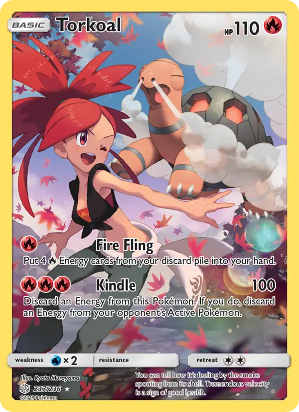 Torkoal 237 card from Cosmic Eclipse