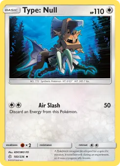 Type: Null — Cosmic Eclipse 183