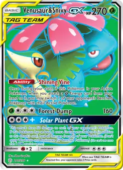 Venusaur & Snivy-GX — Cosmic Eclipse #210