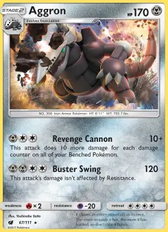 Aggron — Crimson Invasion #67