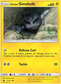 Alolan Geodude — Crimson Invasion #32