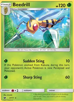 Beedrill — Crimson Invasion #3