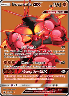 Buzzwole-GX 104 — Crimson Invasion