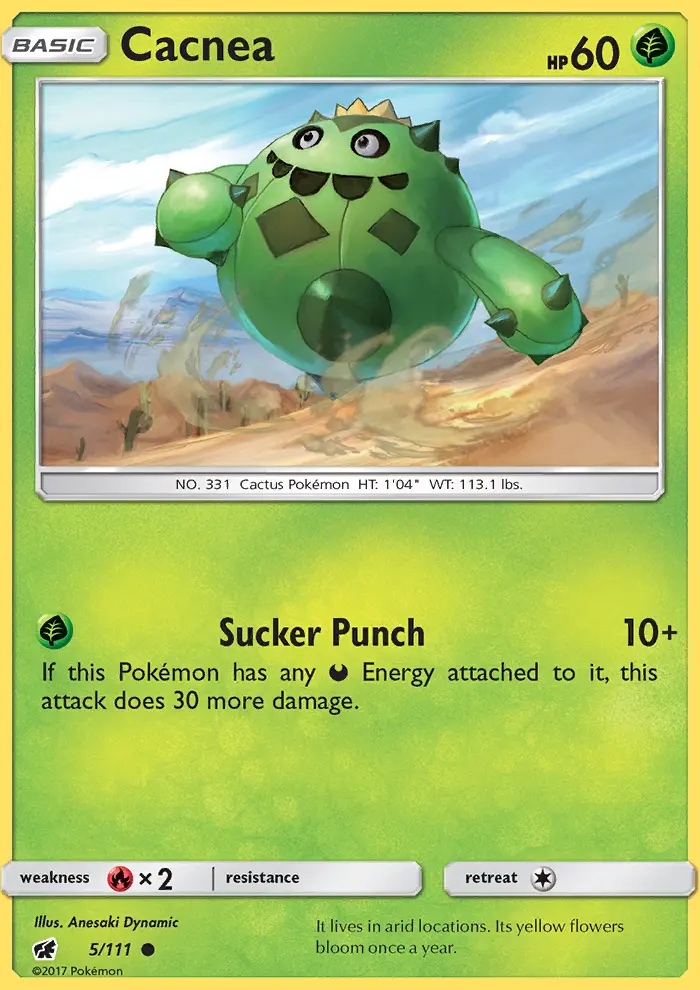Cacnea 5 — Crimson Invasion 5, Normal finish
