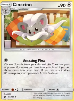 Cinccino — Crimson Invasion 86