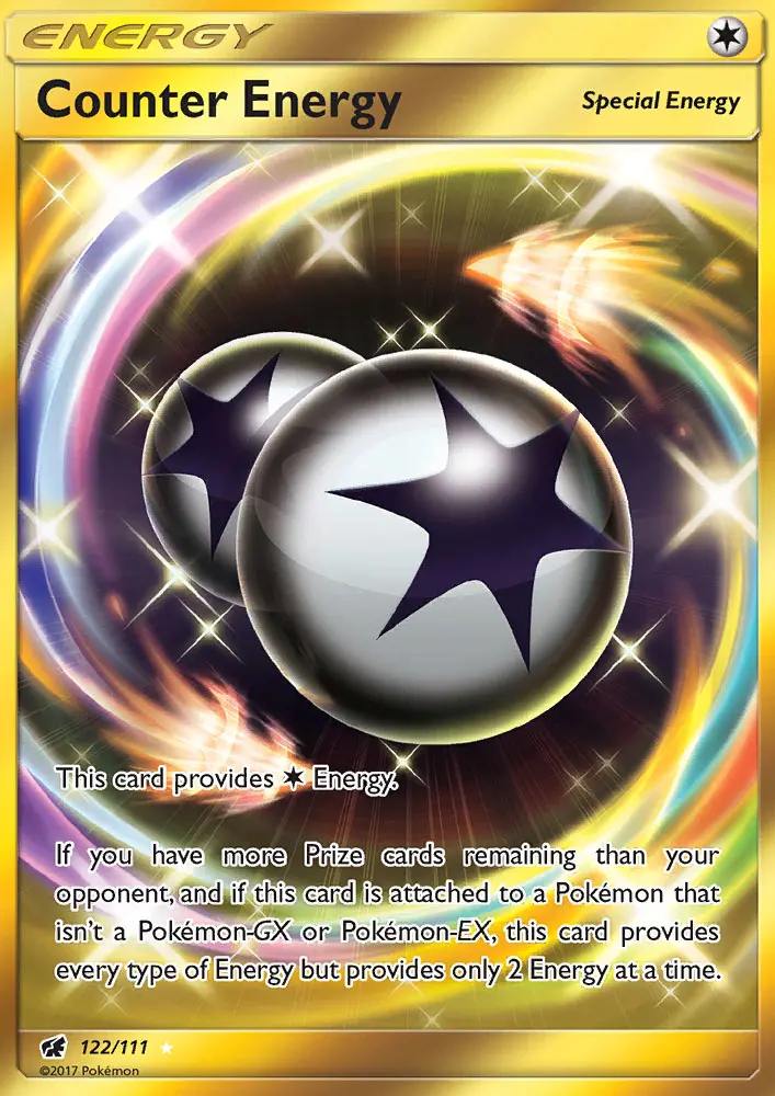 Counter Energy 122 — Crimson Invasion 122, Holofoil finish