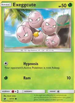 Exeggcute — Crimson Invasion #4