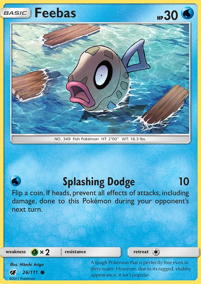 Feebas 26 — Crimson Invasion 26, Normal finish