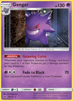 Gengar — Crimson Invasion #38