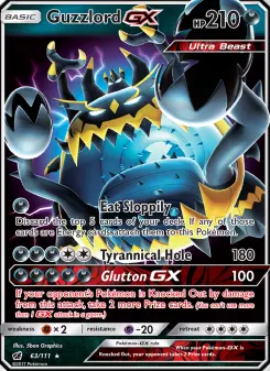Guzzlord-GX 63 — Crimson Invasion