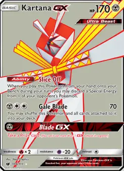 Kartana-GX 106 — Crimson Invasion