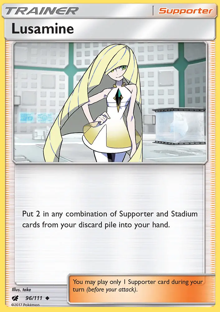 Lusamine 96 — Crimson Invasion 96, Normal finish