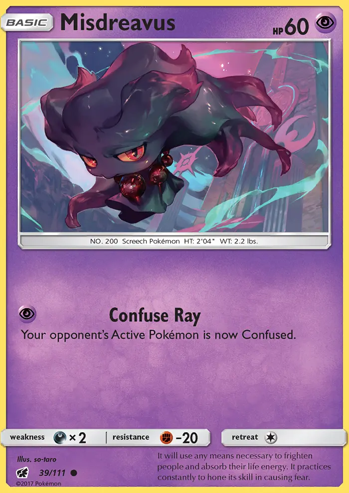 Misdreavus 39 card from Crimson Invasion