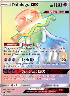 Nihilego-GX 114 — Crimson Invasion