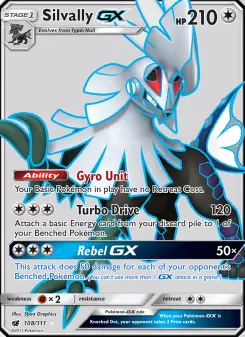 Silvally-GX 108 — Crimson Invasion