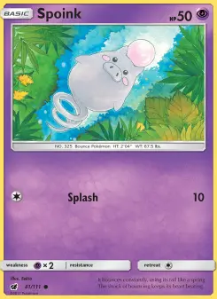 Spoink — Crimson Invasion 41