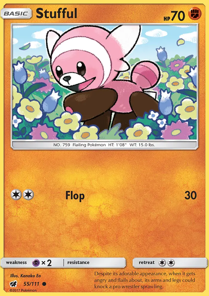 Stufful 55 — Crimson Invasion 55, Normal finish